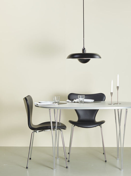 Piet Hein RA400 mm pendel metal Sort - designed 1931