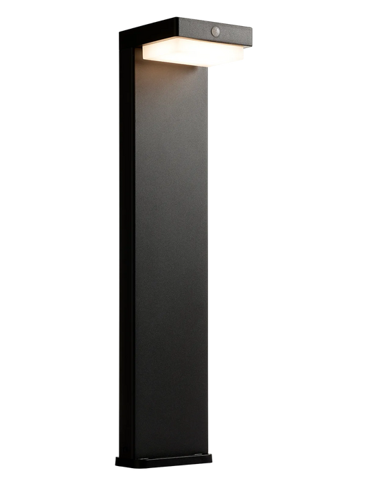 Starlight solcelle havelamper rund - sort