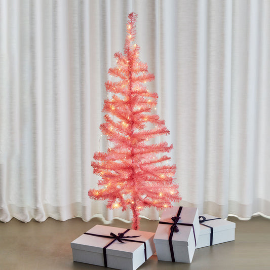 Sirius Happy Kunstigt Juletræ 40 LEDlys - Pink