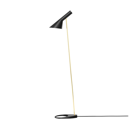 Louis Poulsen AJ Gulvlampe Brass/Black