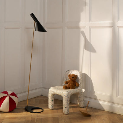 Louis Poulsen AJ Gulvlampe Brass/Black