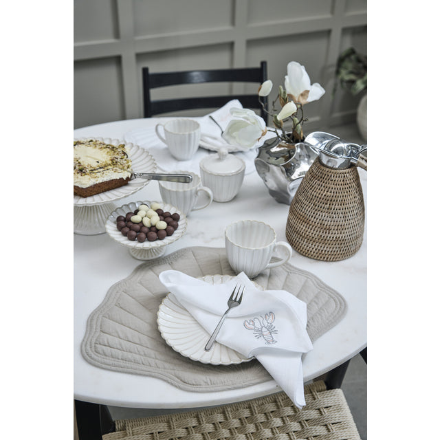 Lene Bjerre Camille dessert tallerken 19x19x4