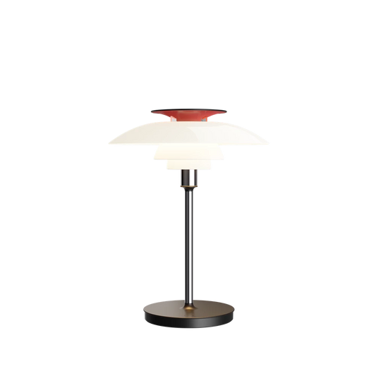 Louis Poulsen PH 80 Portable Lampe Opal White/High Lustre Chrome Plated
