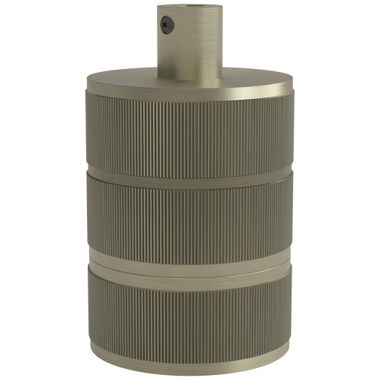 Calex holder e27 cylinder clmp bronze