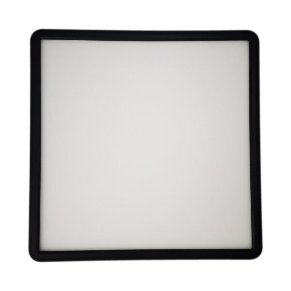 Halo Design Ultra Square 18cm IP54 3-stegs dimmer svart 18W