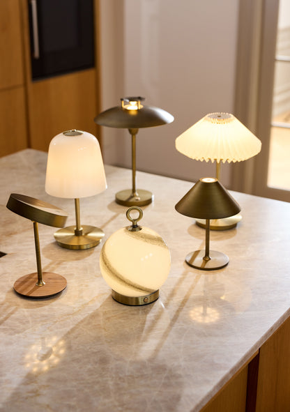 Halo Design Room 49 Bordslampa Ø15 - Antik mässing