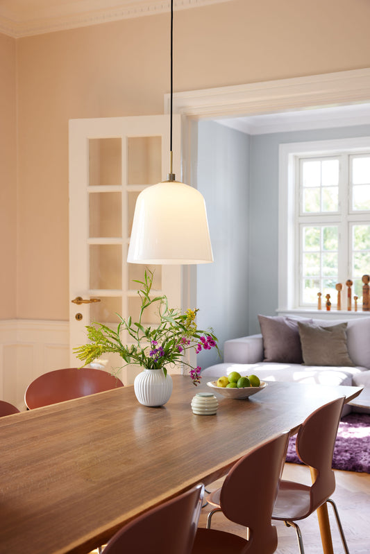 Halo Design Room 49 pendel Ø30 - Opal/Antique messing