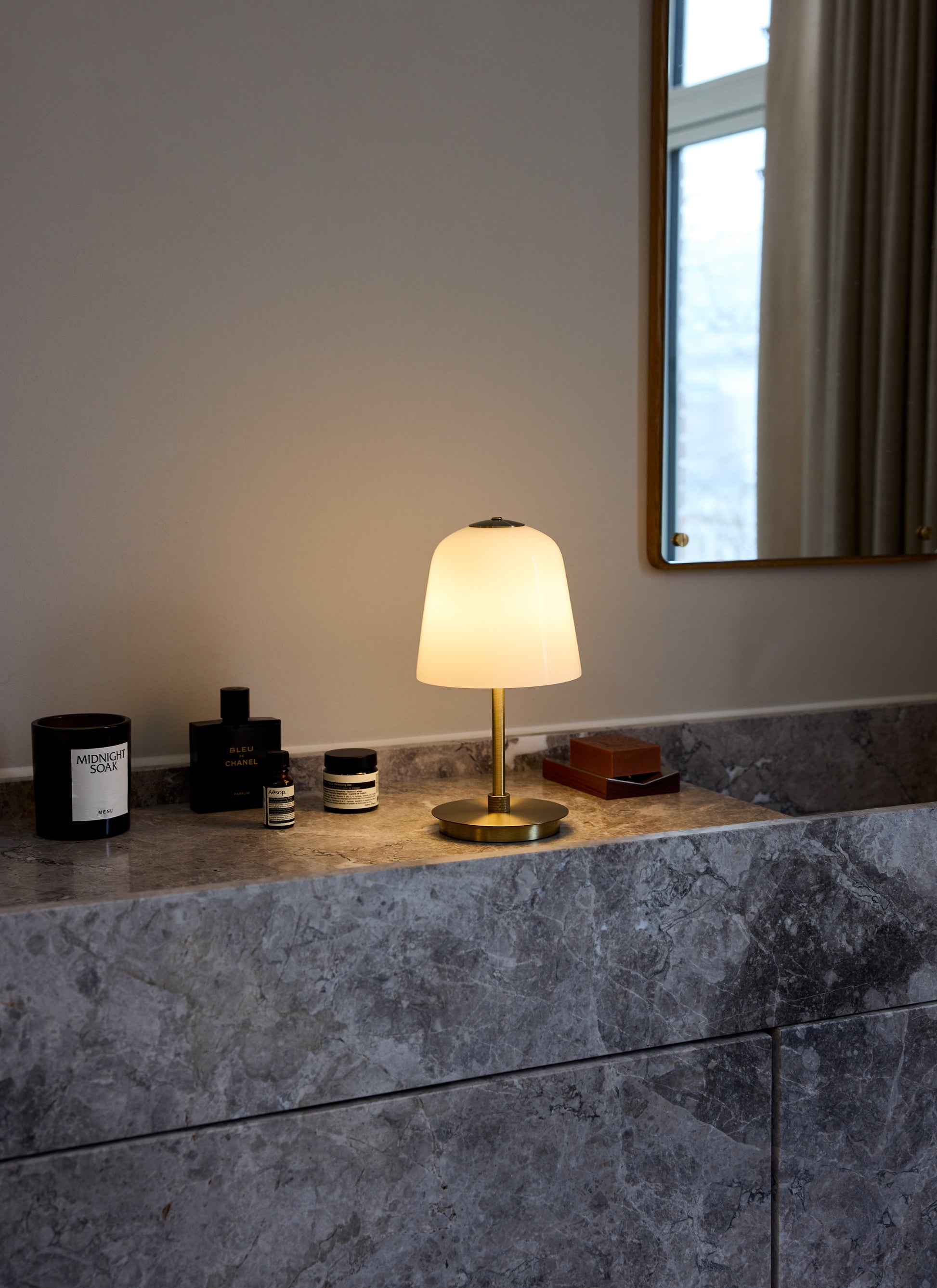 room 49 badeværelse opal glas