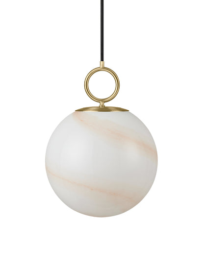 Halo Design Stockholm pendel Ø30 - Marble brown