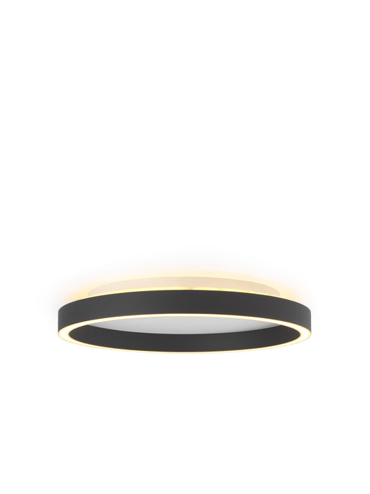 Halo Design LED Plafond Backlight String Ø40, Sort 36W 3-step dæmp - Memory