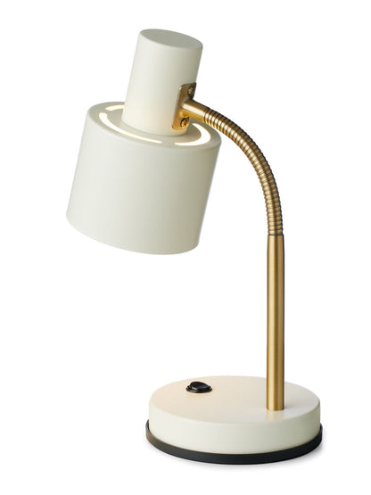 Cremefarvet bordlampe halo design vogue