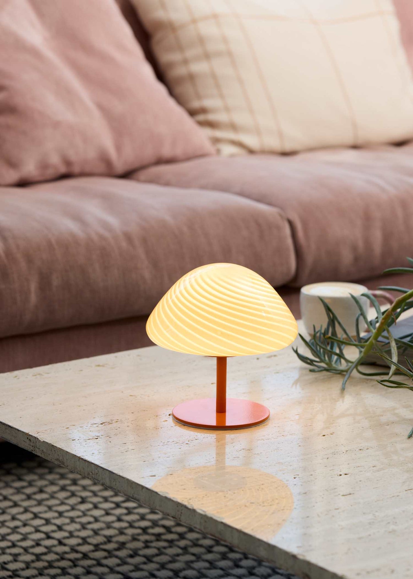 Halo Design Mini Mush bord Orange