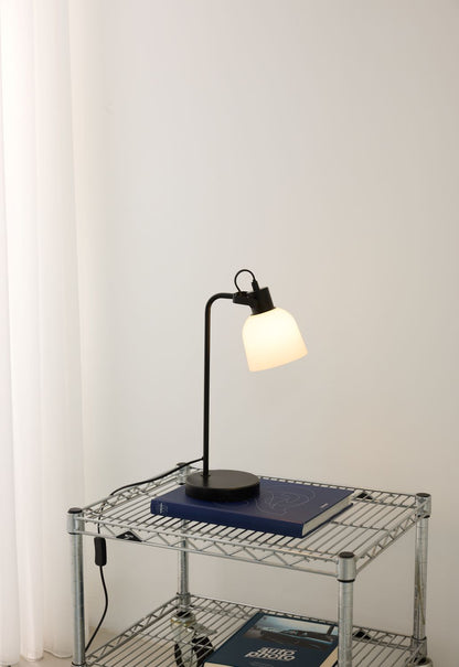 Sort bordlampe halo design glow