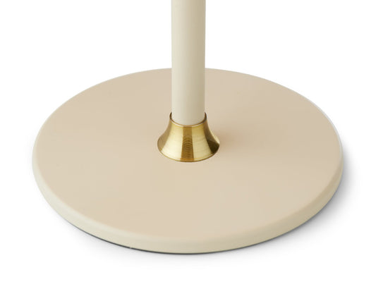 Cremefarvet lampe halo design moon light