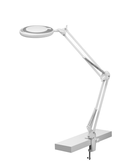 Halo Design Magni Archi clips skrivebordslampe LED Hvid