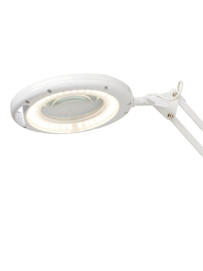 Halo Design Magni Archi clips skrivebordslampe LED Hvid