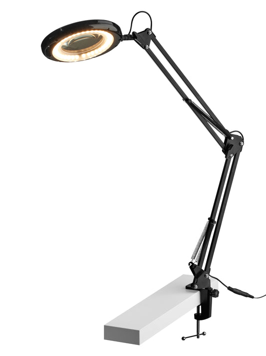 Halo Design Magni Archi clips skrivebordslampe LED Sort