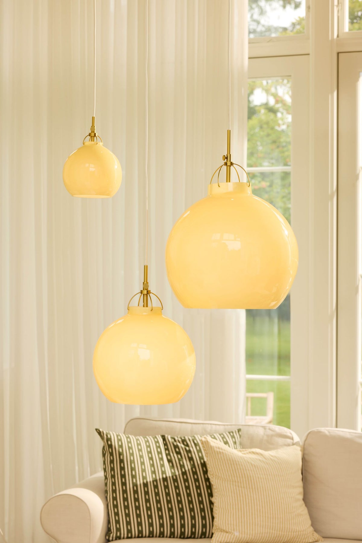 Halo Design Toscana Pendel Ø36 - Creme
