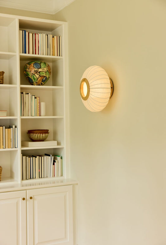 Halo Design Balloon Væg-Loftlampe Ø40 - Linned Hvid