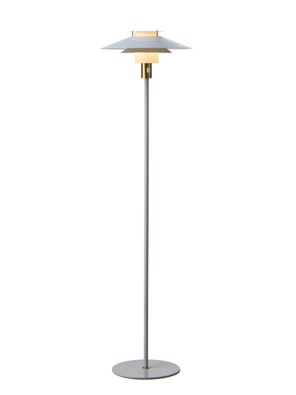 Halo Design Rivoli gulvlampe - Grey/brass