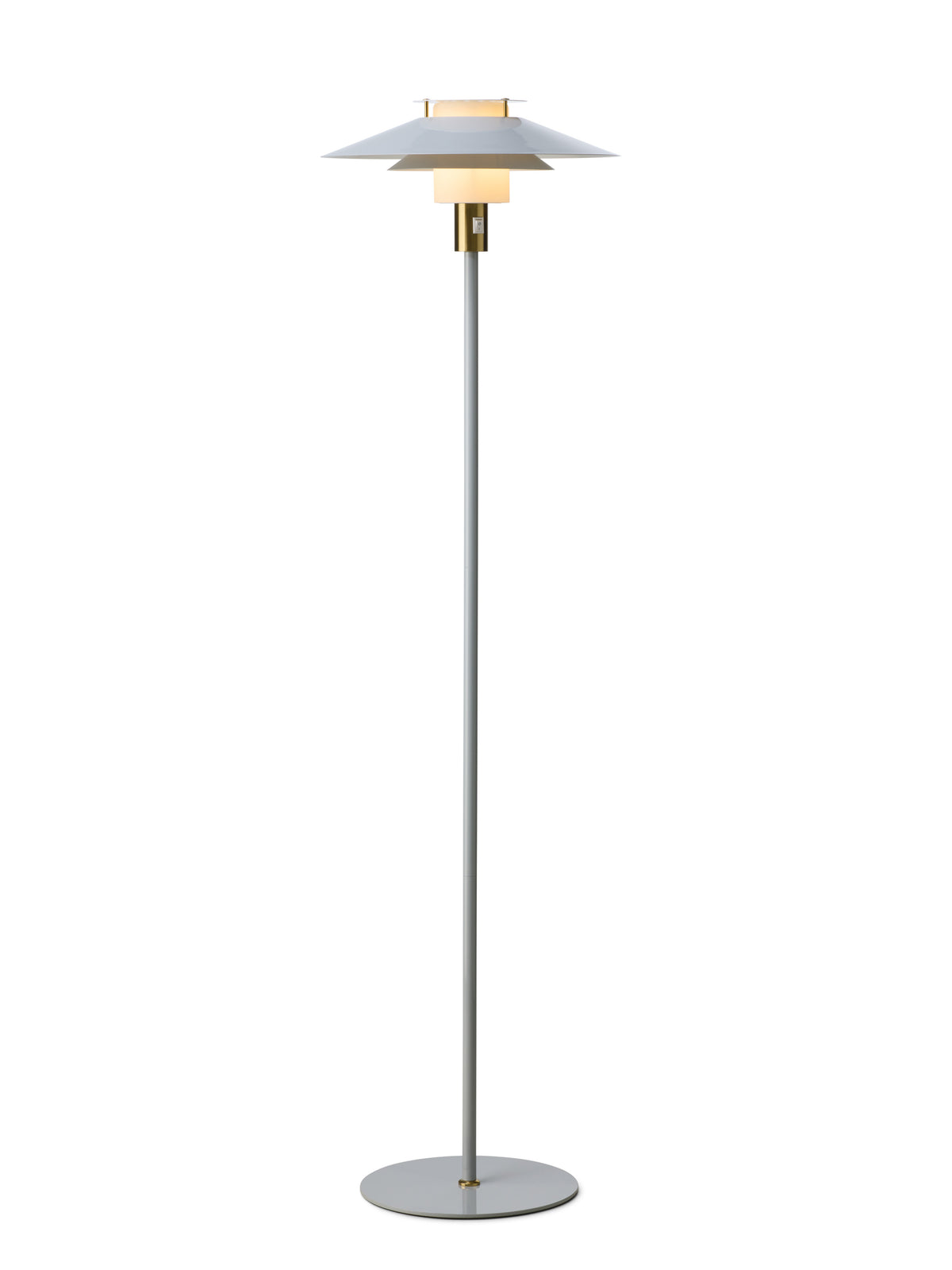 Halo Design Rivoli gulvlampe - Grey/brass