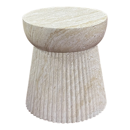House nordic Bonn Hjørnebord med riller H43cm.