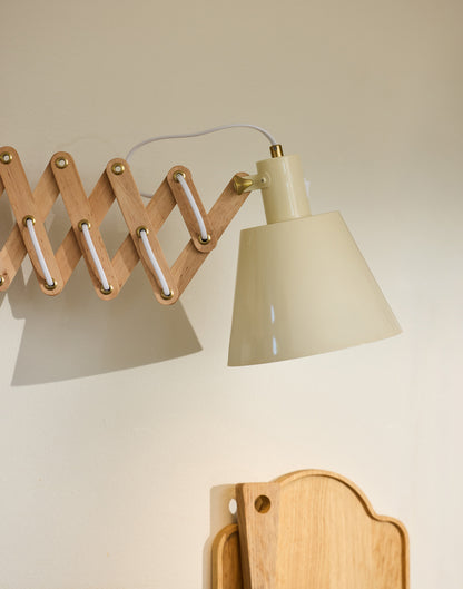 Halo Design Vintage væglampe stor - Creme