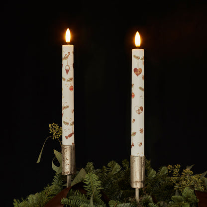 Sirius Mie kronelys 2 sæt - hvid