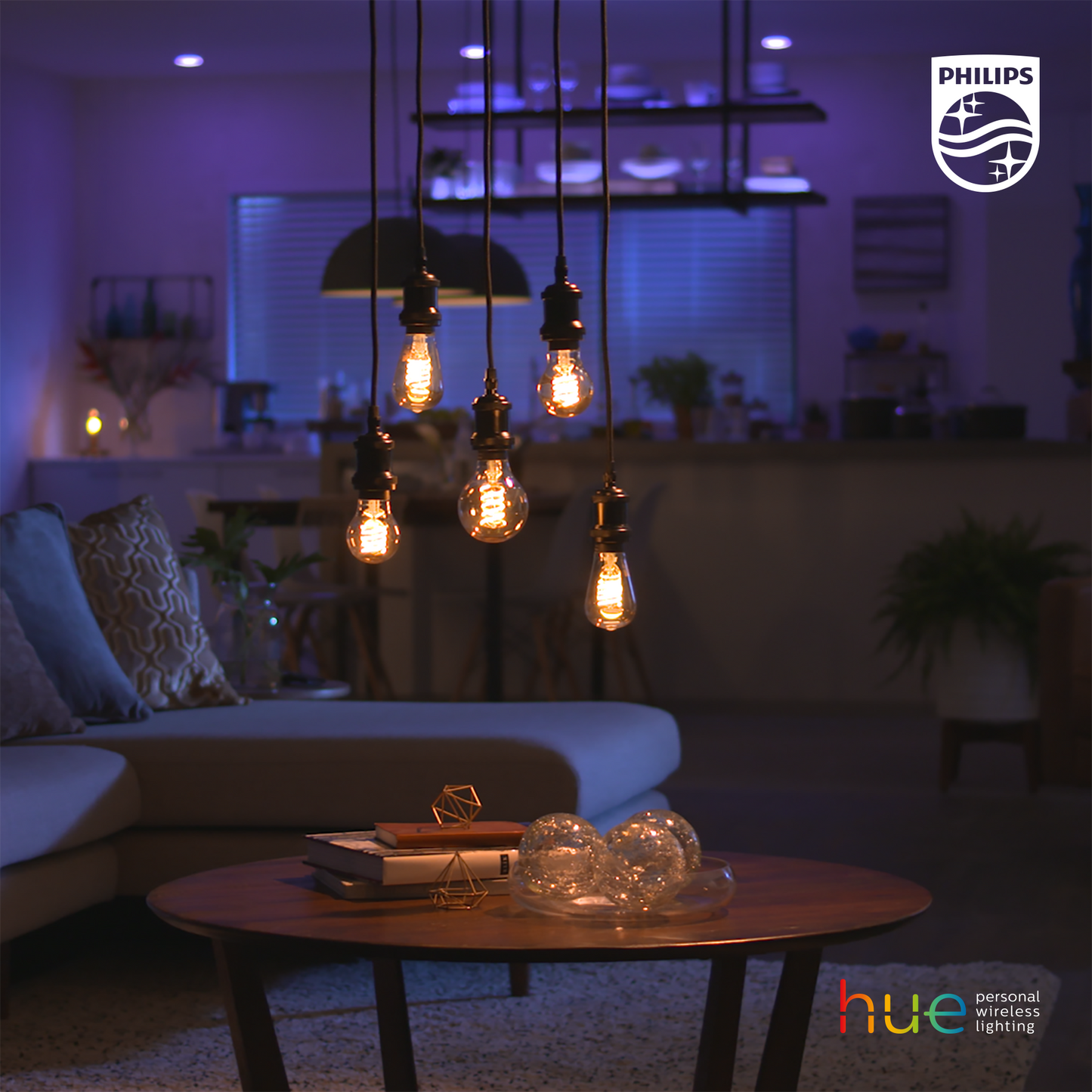 Philips Hue Hue Filament E27 Droppeformad glödlampa med Bluetooth