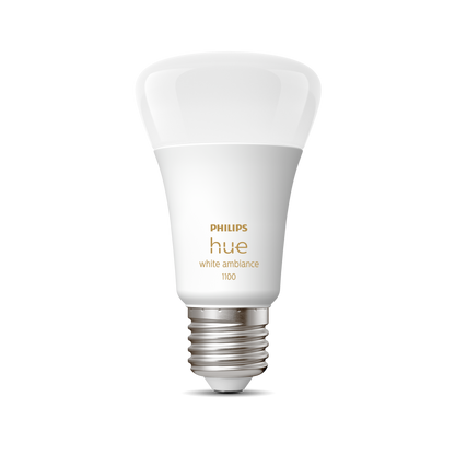 Philips Hue - Hue Bulb White Ambiance BT E27 1100 Lumen