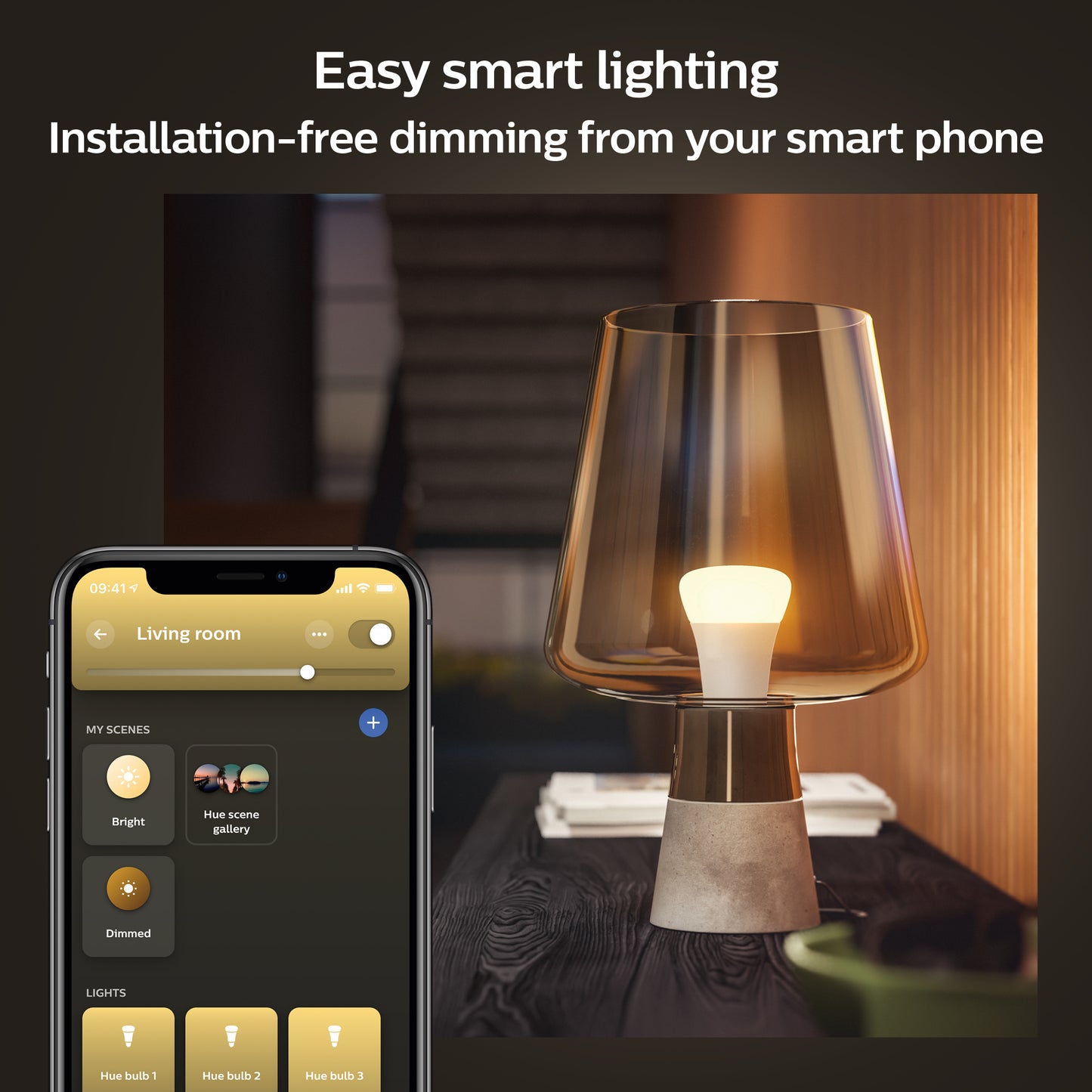 Philips Hue - Hue White E27 Lyskilde m. Bluetooth 2-pak