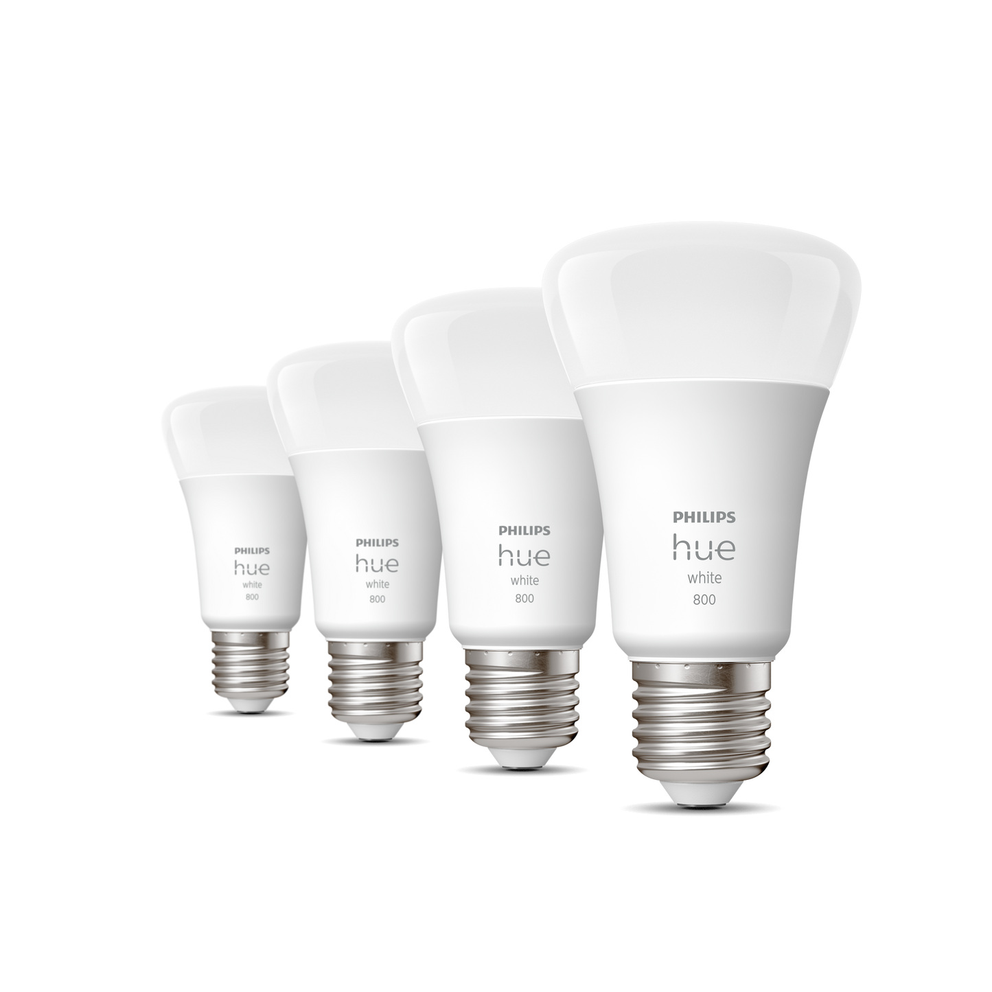 Philips Hue - White 9W A60 E27 EU 4Pak