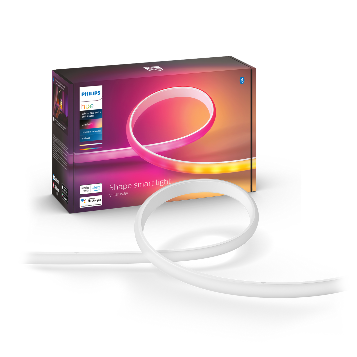 Hue gradient lightstrip bas EU UK