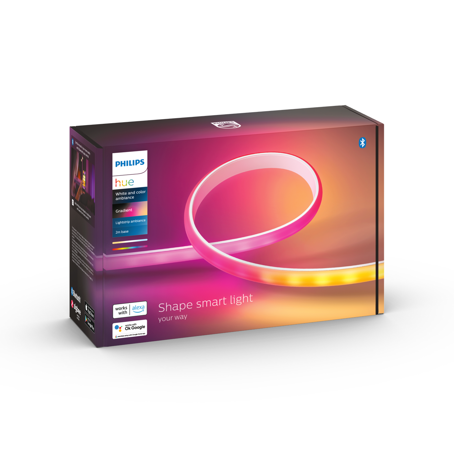 Hue gradient lightstrip bas EU UK