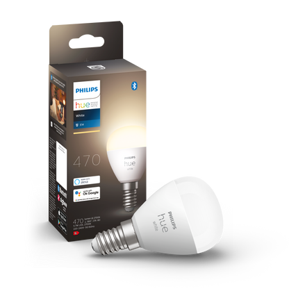 Philips Hue - Hue White E14 Crown glödlampa