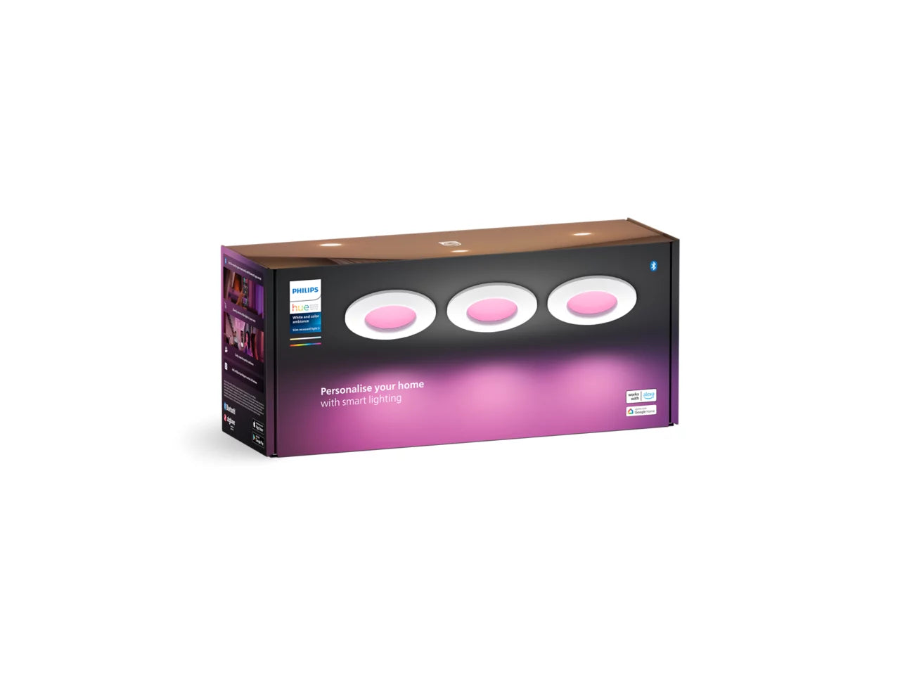 Philips Hue Slim Indbygningsspot Ø90