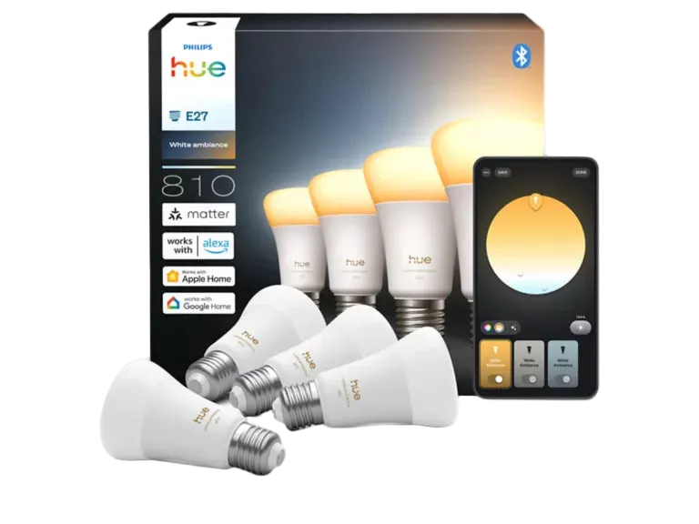 Philips HueWA 810 A60 E27 4-pak
