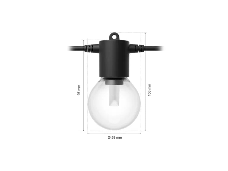 Philips Hue Hue Festavia lyskæde 14m 20 lys