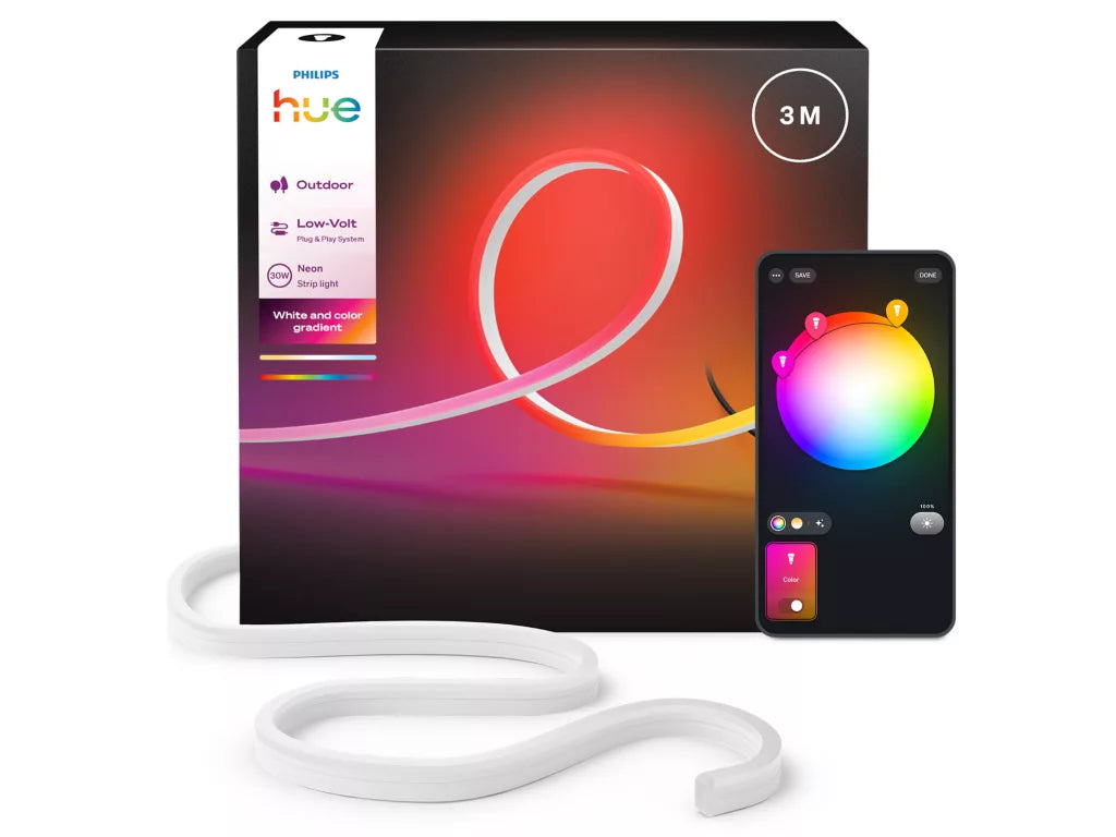 Philips Hue Neon outdoor strip light 3M