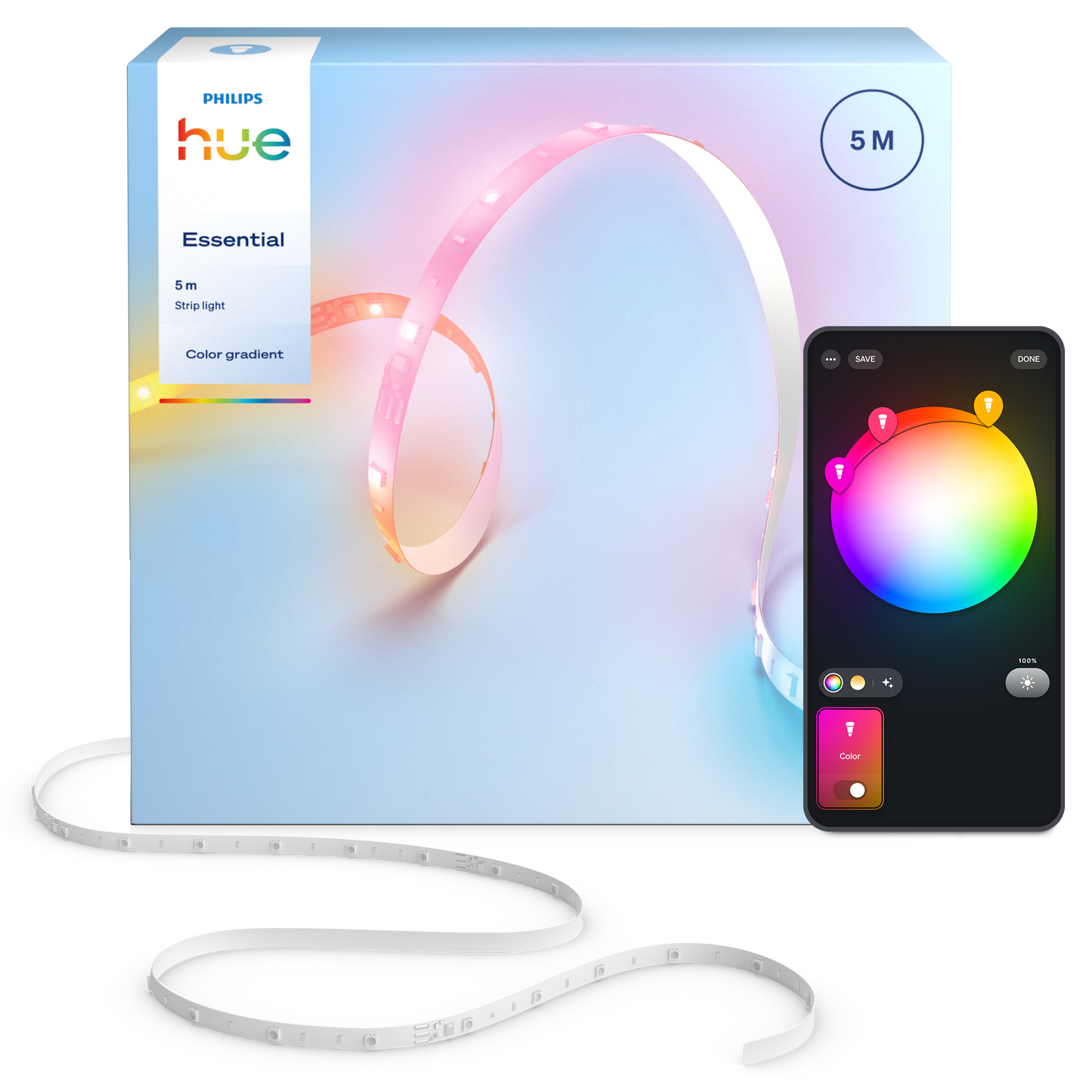 Philips Hue E Lightstrip 5m.