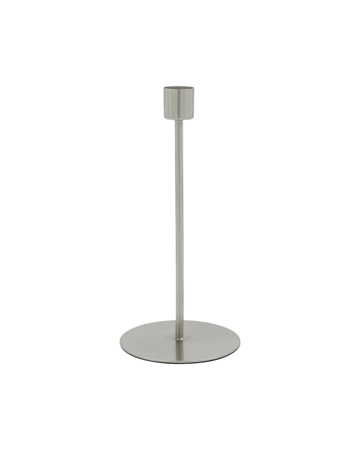 House Doctor Lysestage, Anit, Sølv finish – H20 cm