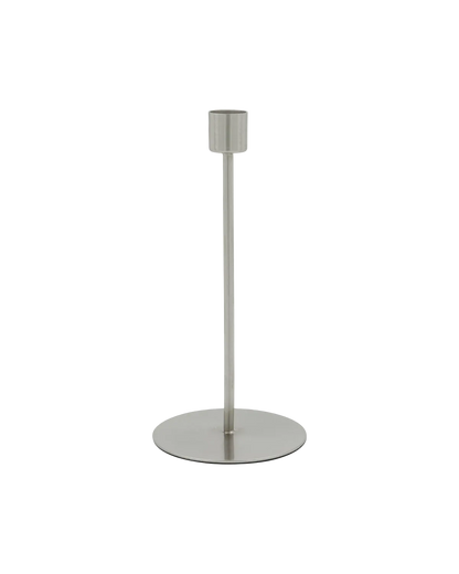 House Doctor Lysestage, Anit, Sølv finish – H20 cm