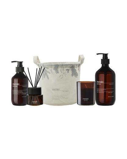 Meraki Adventspakke meadow blis sæbe, lotion, duftpinge og lys
