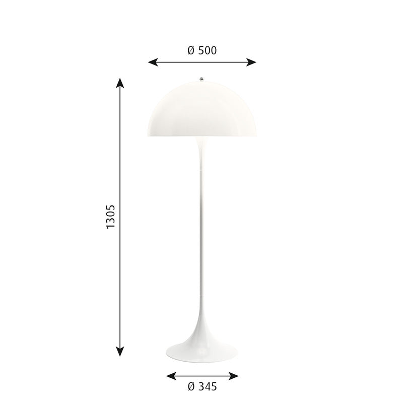 Louis Poulsen Panthella Gulvlampe Ø400