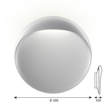 Louis Poulsen - Flindt Væglampe LED - Aluminium - Ø40