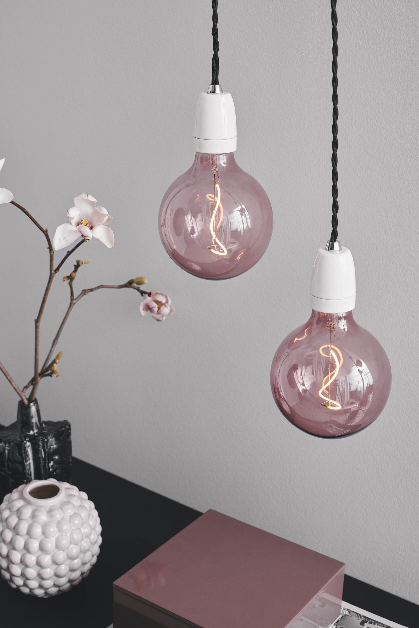 Halo Design Colors Soft Light Lyskilde E27 - Rosa