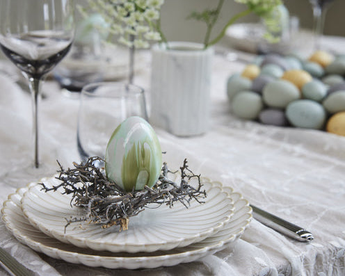 Lene Bjerre Camille dessert tallerken 19x19x4