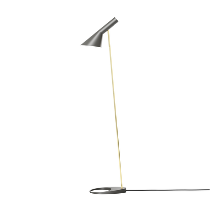 Louis Poulsen AJ Gulvlampe Brass/Warm Grey