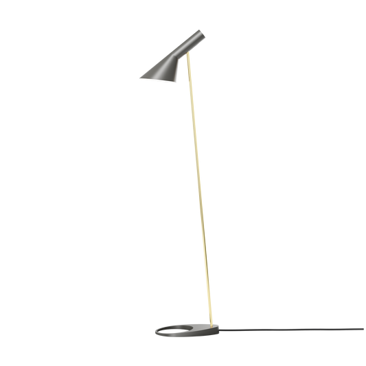 Louis Poulsen AJ Gulvlampe Brass/Warm Grey