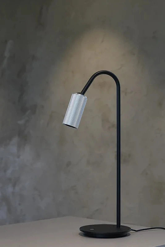 Antidark Decor bordlampe - sort/aluminium